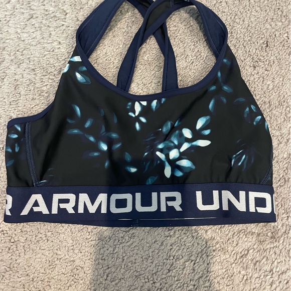 Under Armour Other - Under Armour Blue and Black Sports Bra Intimates